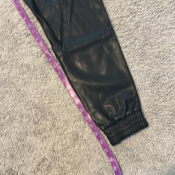 Bagatelle Black Faux Leather Pants - Picture 8 of 9